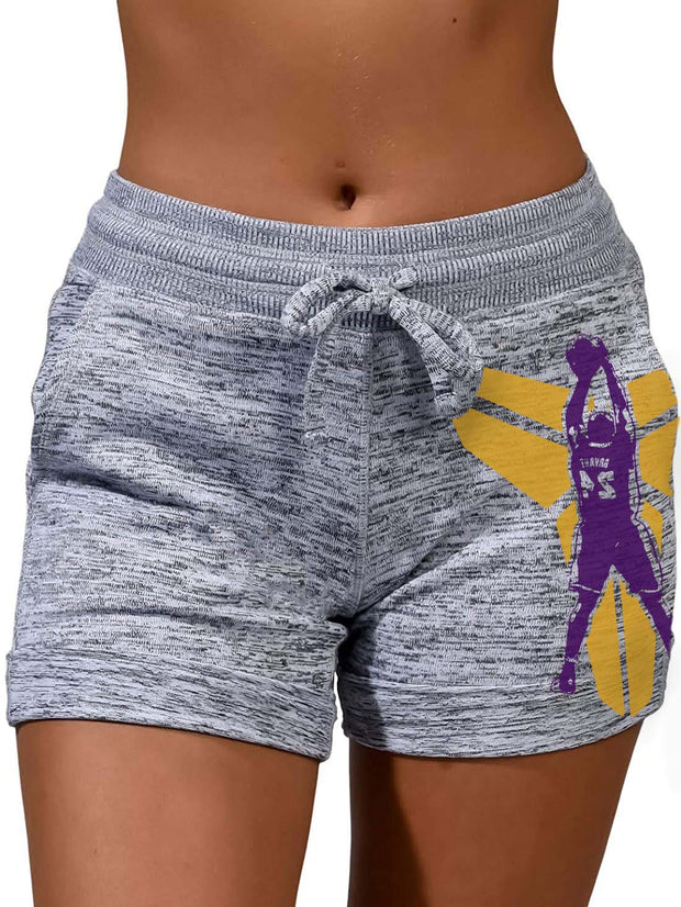 Kobe Mamba Print Cozy Shorts