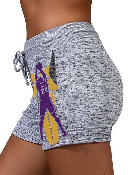 Kobe Mamba Print Cozy Shorts