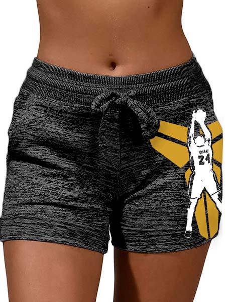 Kobe Mamba Print Cozy Shorts